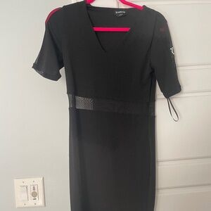 Bebe black mini dress